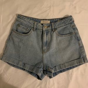 Pacsun High Waisted Jean Shorts